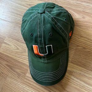 Champion University of Miami Hurricanes hat top of the world Womens cut adj